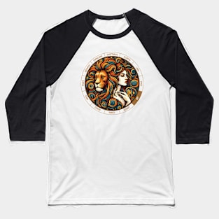 ZODIAC Leo - Astrological LEO - LEO - ZODIAC sign - Van Gogh style - 16 Baseball T-Shirt